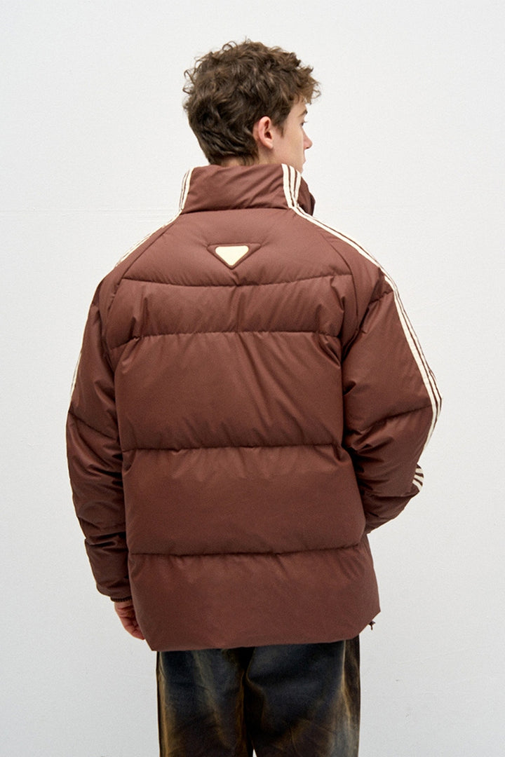 Retro Three-Stripes Down Jacket