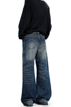 Faded Straight Leg Jeans – view 3