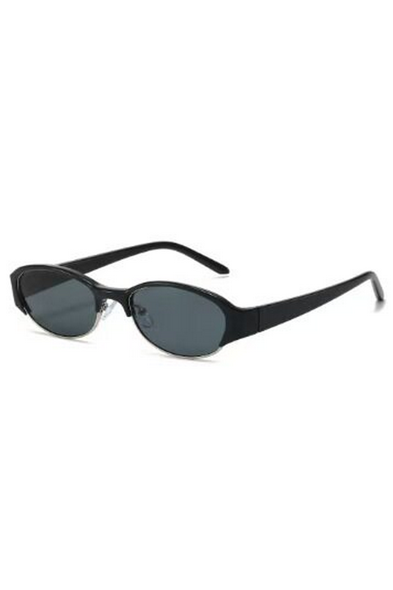 Elegant Slim Oval Sunglasses