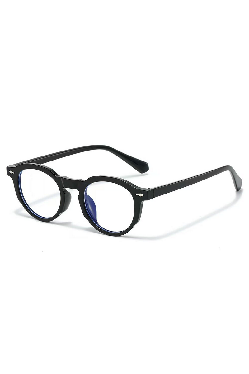Retro Studded Oval Sunglasses