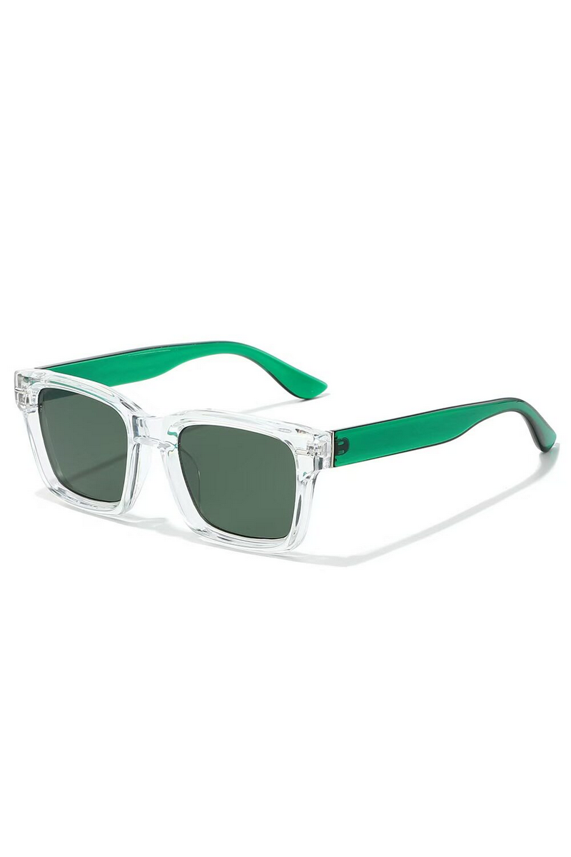 Chunky Studded Square Sunglasses