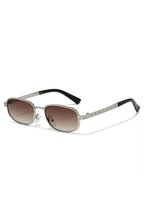 Elegant Printed Temple Sunglasses