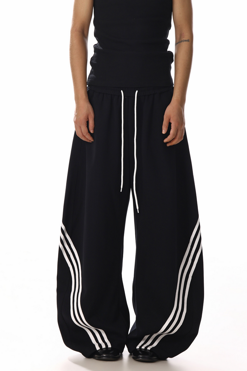 Triple Stripe Barrel Sweatpants