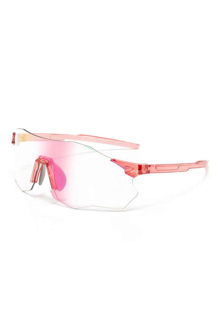 Frameless Photochromic Sport Sunglasses
