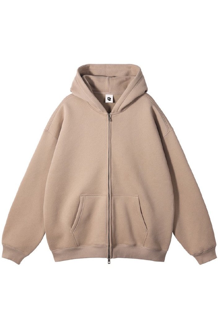 Fleece Zip Up Hoodie