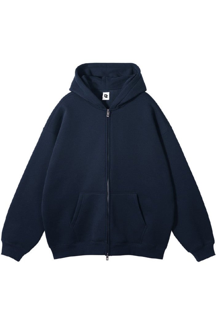 Fleece Zip Up Hoodie