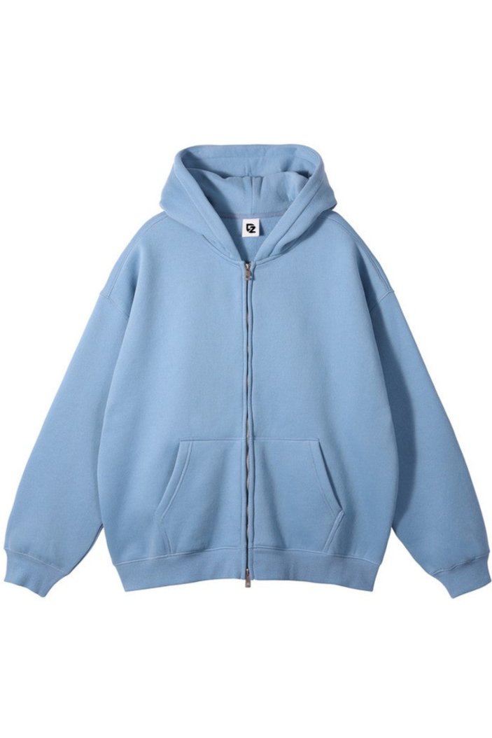 Fleece Zip Up Hoodie