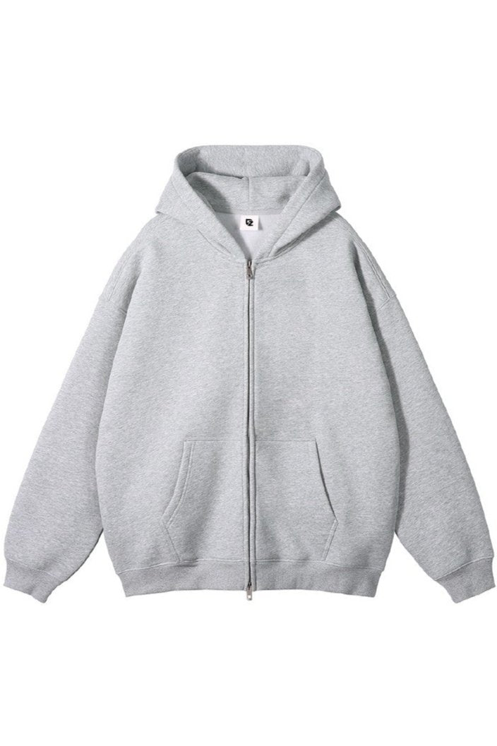 Fleece Zip Up Hoodie