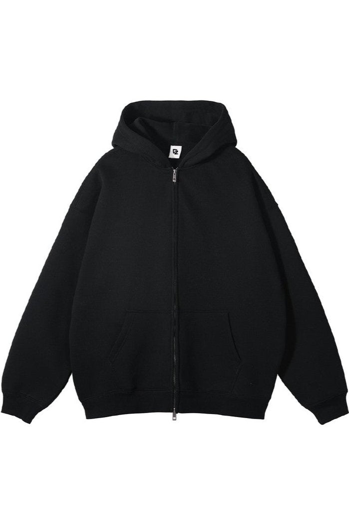 Fleece Zip Up Hoodie