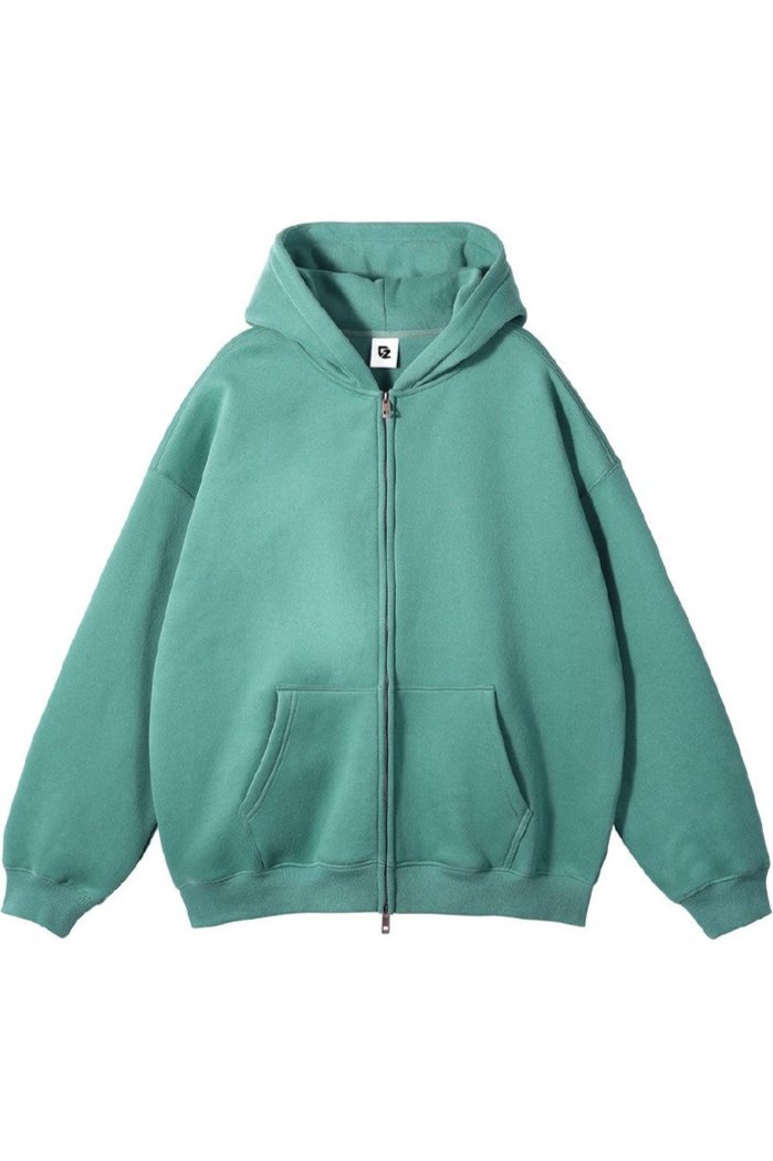 Fleece Zip Up Hoodie – Copping Zone
