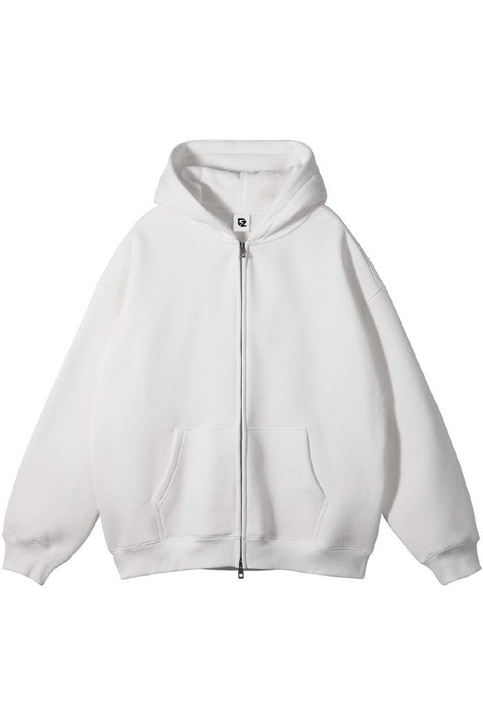 Fleece Zip Up Hoodie