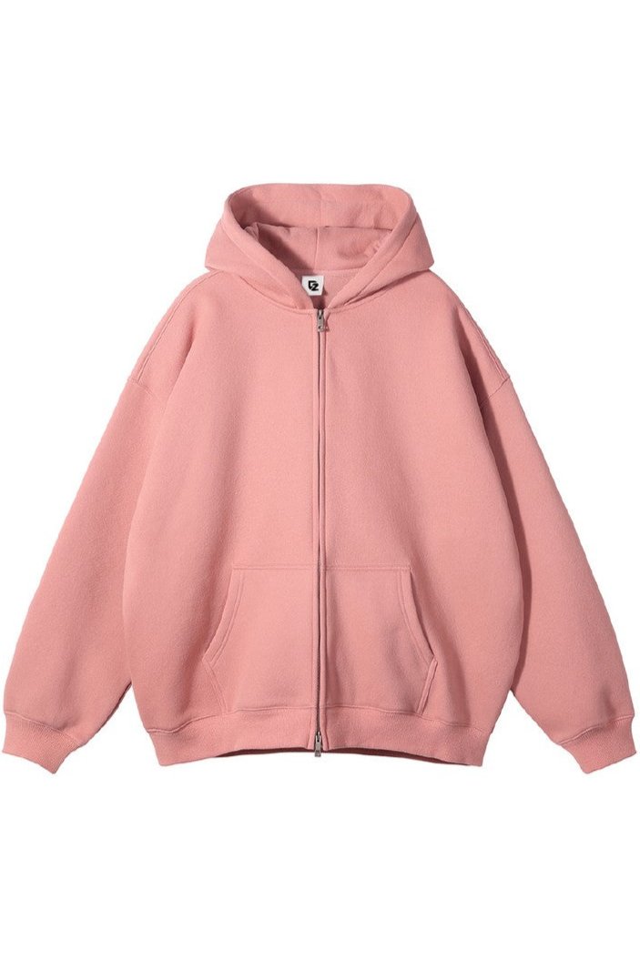 Fleece Zip Up Hoodie