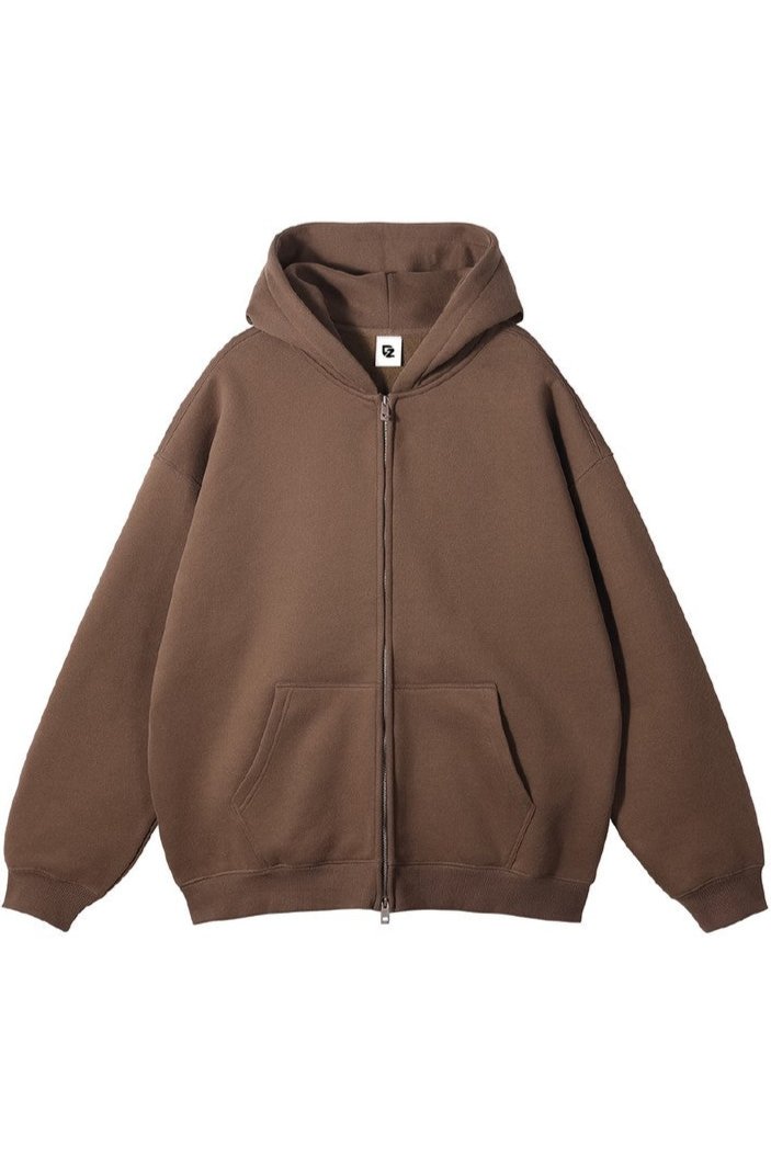 Fleece Zip Up Hoodie