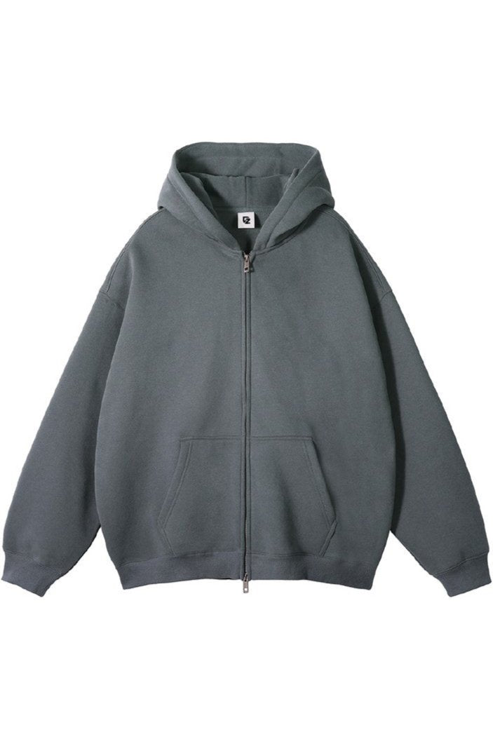 Fleece Zip Up Hoodie