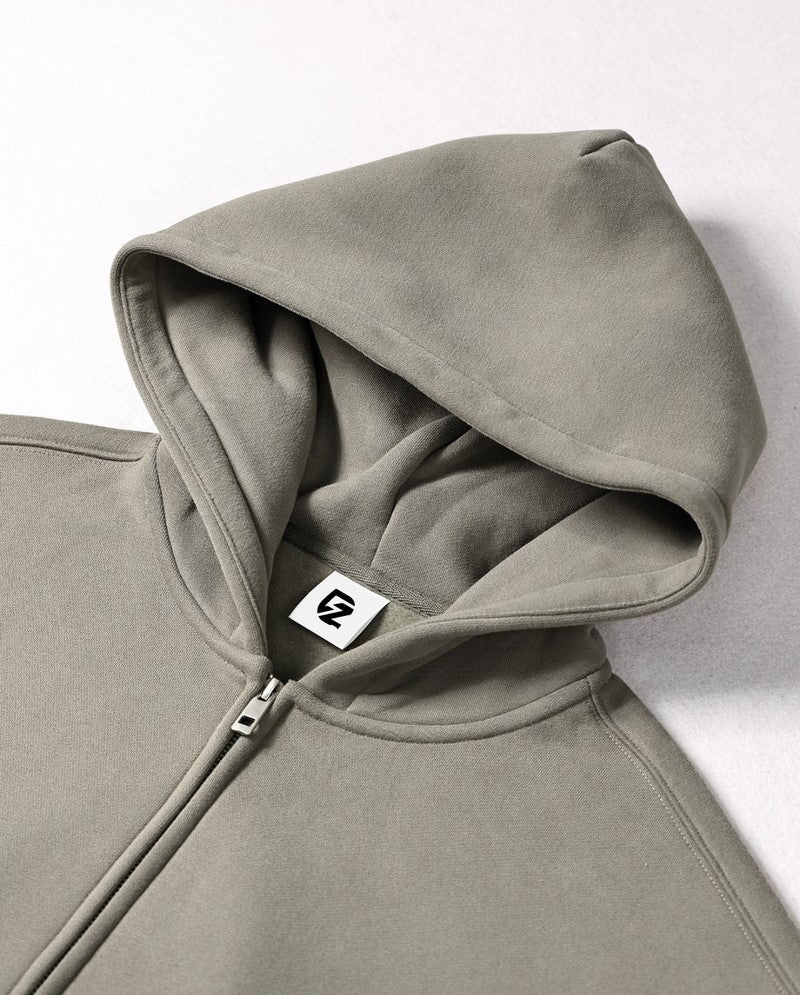 Fleece Zip Up Hoodie – Copping Zone