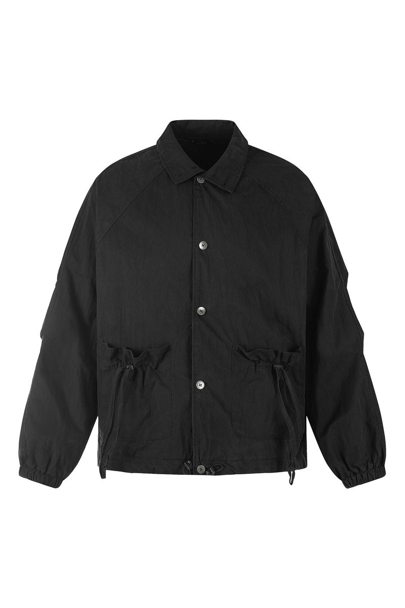 Gathered Pocket Workwear Jacket