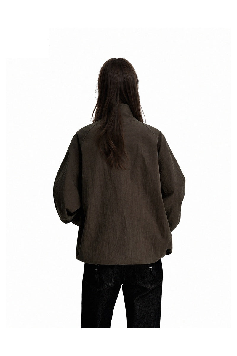 Gathered Pocket Workwear Jacket