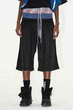Multi Waistband Track Shorts