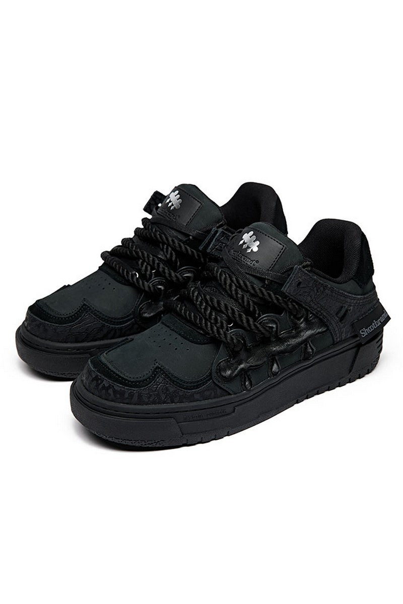 Black Warrior Chunky Sneakers