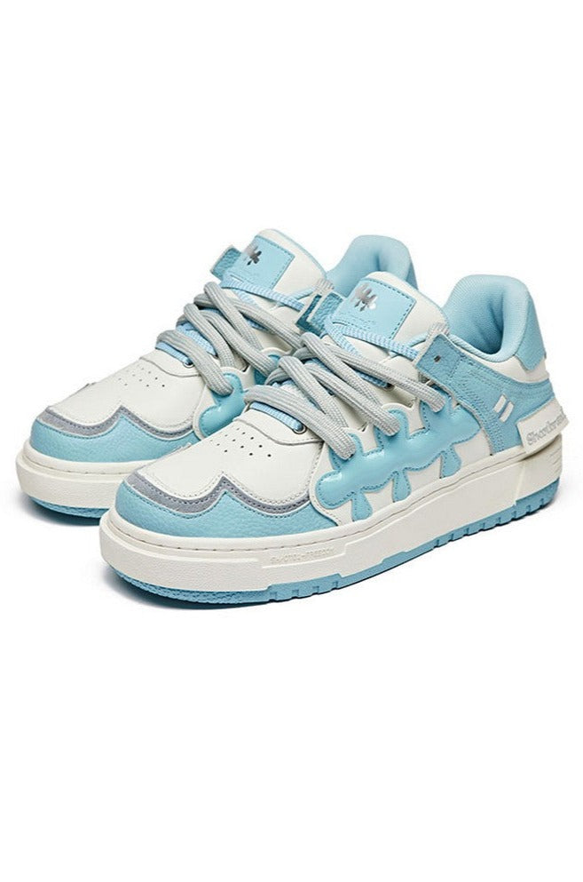 Light Blue Chunky Sneakers
