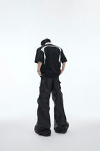 Contrast Color Polo Tee