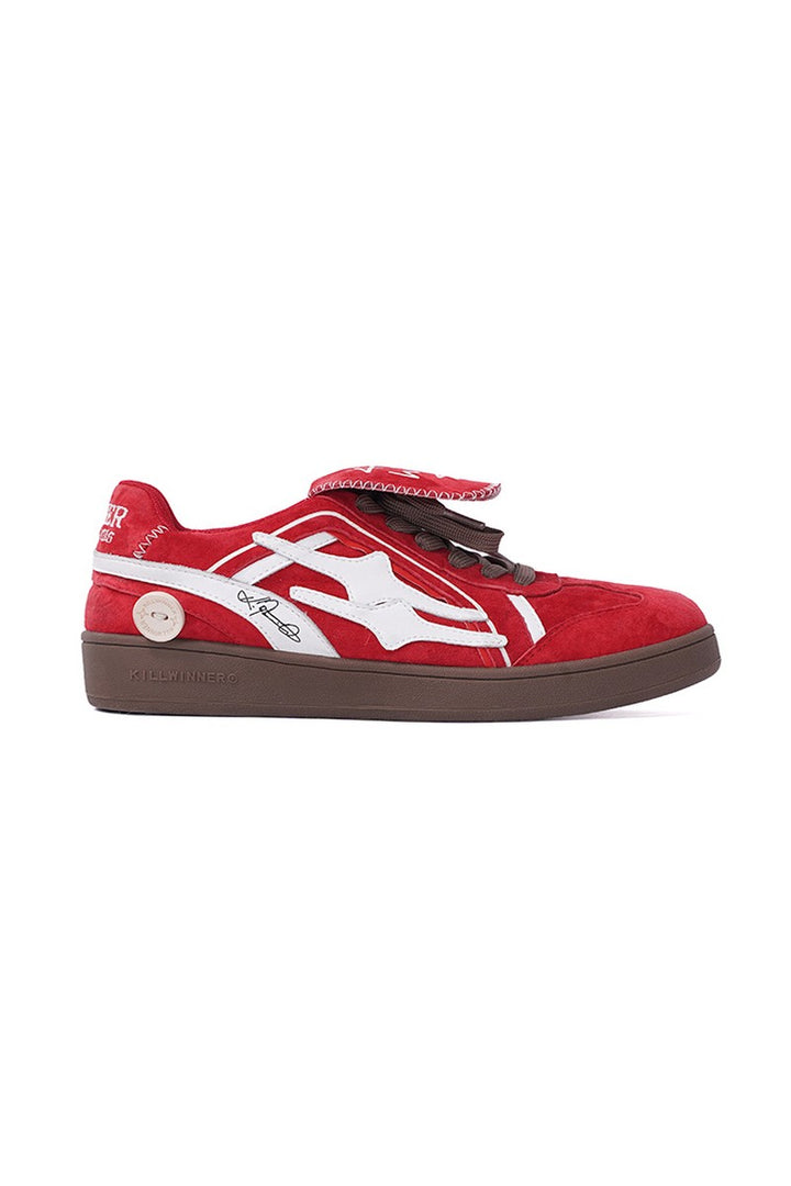 Red Velvet Dexter Shoes