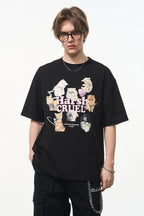 Cats Logo Printed Tee