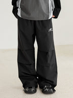 Pleated Loose Paratrooper Pants