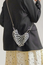 Heart-Shaped Mini Bag