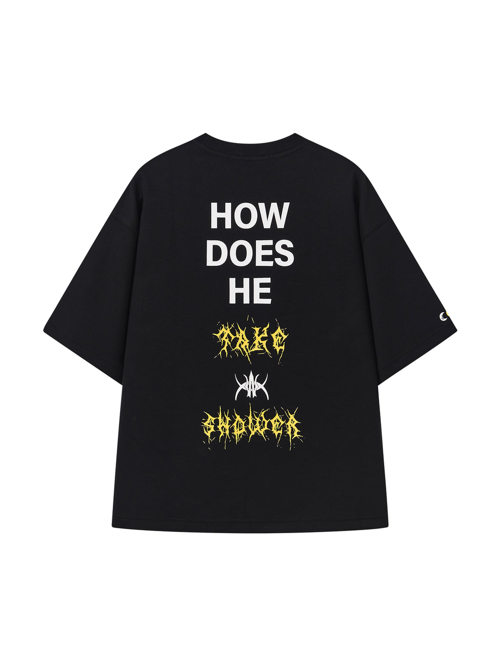 Colorblock Graphic Cotton Tee