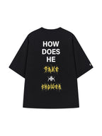 Colorblock Graphic Cotton Tee