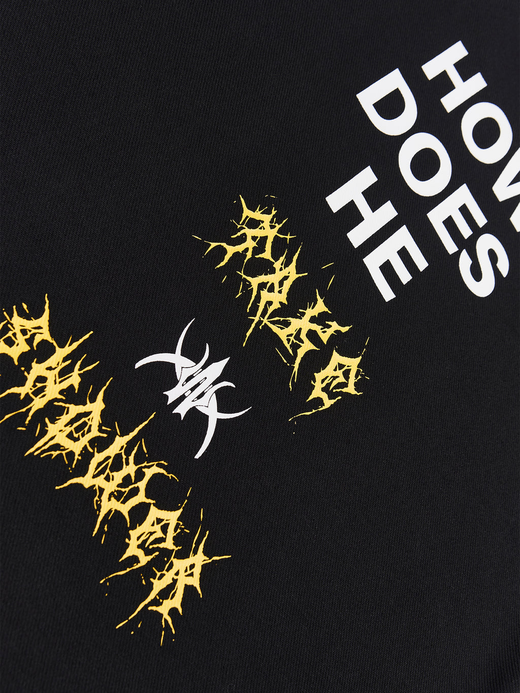 Colorblock Graphic Cotton Tee