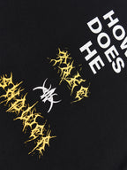 Colorblock Graphic Cotton Tee