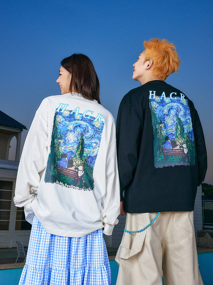 Crayon Starry Sky Long Sleeve