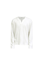 Ribbed V-Neck Long Sleeve — original product photograph