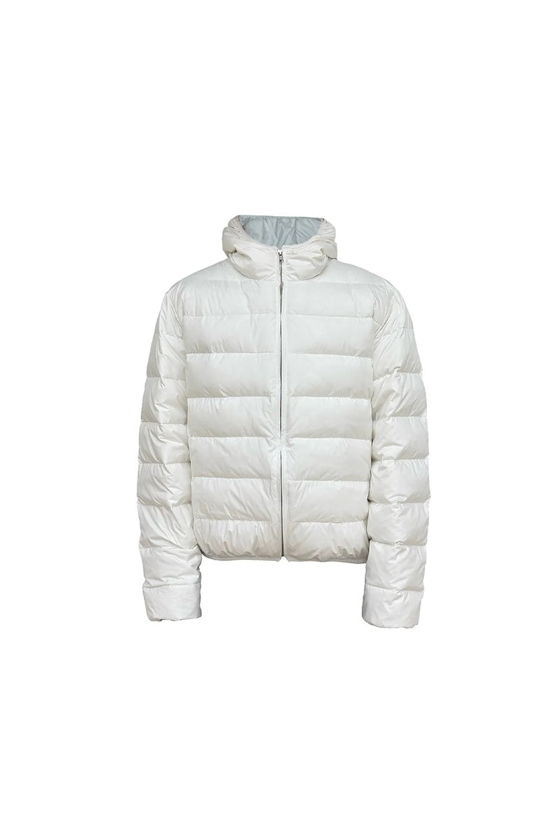 Hooded Quilted Down Jacket — original product photograph