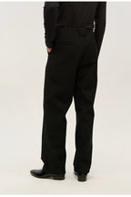 Fleece Lined Straight Trousers — original product photograph