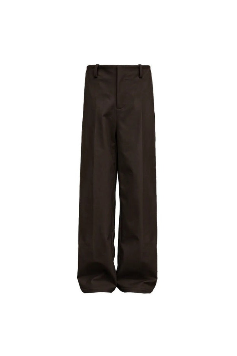 Fleece Lined Straight Trousers — original product photograph