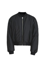Mesh Padded Bomber Jacket — original product photograph