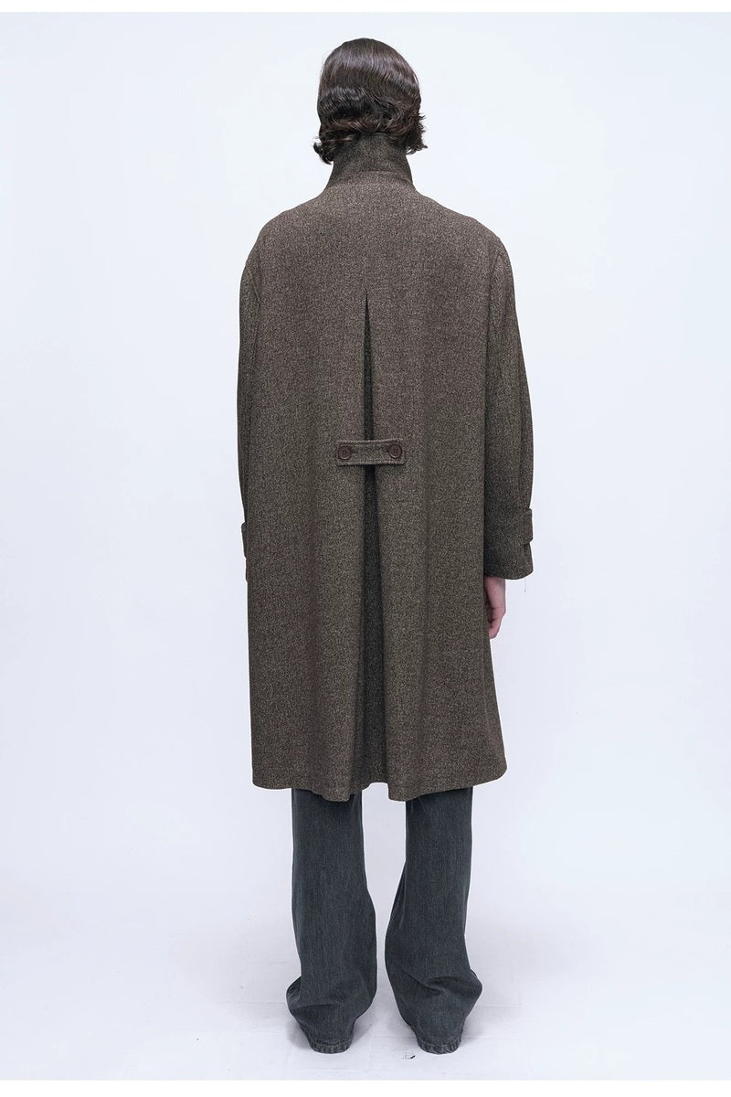Textured Double Breasted Coat — original product photograph