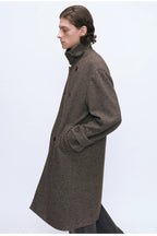 Textured Double Breasted Coat — original product photograph