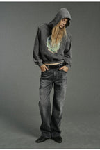 Centre Seam Washed Grey Jeans — original product photograph