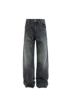 Centre Seam Washed Grey Jeans — original product photograph