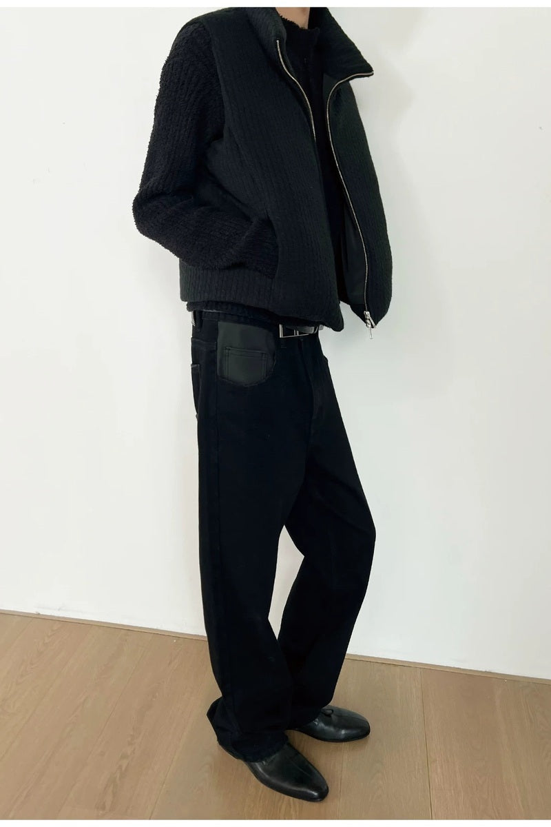Contrast Pocket Trim Slim Jeans — original product photograph