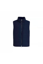 Textured Knit Down Vest — original product photograph