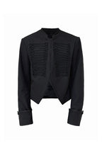 Napoleon Contrast Trim Cropped Jacket — original product photograph