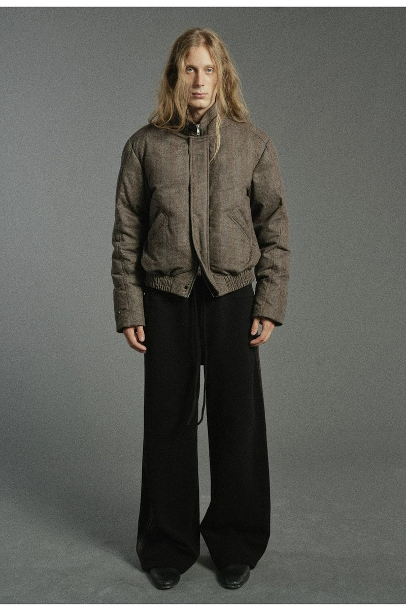 Contrast Side Drawstring Trousers — original product photograph