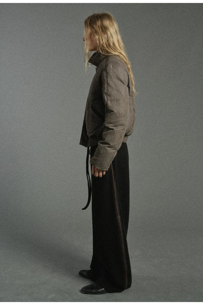 Contrast Side Drawstring Trousers — original product photograph