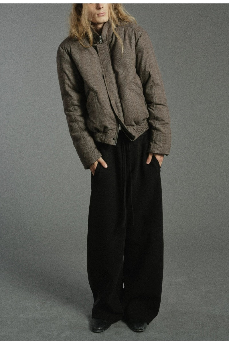 Contrast Side Drawstring Trousers — original product photograph