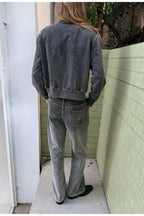 Washed Fine Corduroy Trousers — original product photograph